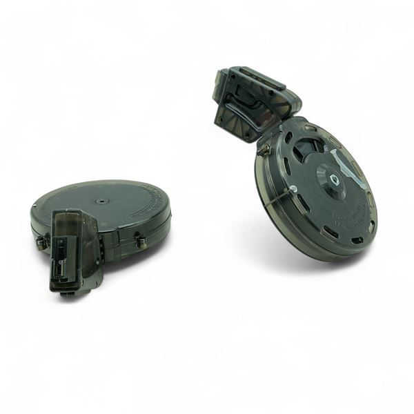 Black Dog Machine AR-22 22 LR Conversion Drum Magazine Pinned to 10 Rounds X 2