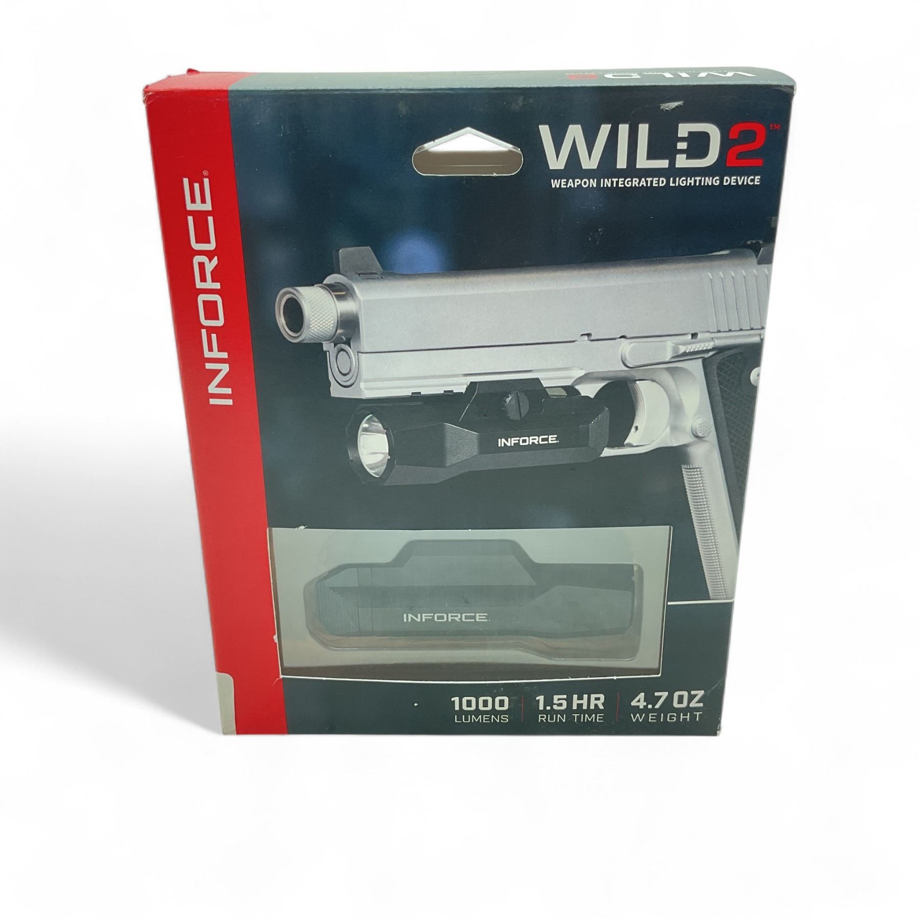 InForce Wild 2 Weapon Integrated Lighting Device, 1000 Lumens, Mounts ...