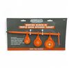 Image 1 : Champion Rimfire Screw-In Triple Gong Spinner Target, New