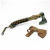 Image 1 : Viking Axe, 4.5" Blade, 19" Total Length with Leather Blade Sheath