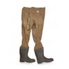 Image 8 : Assorted Hunting jacket, waders boots and duck blind