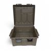 Image 2 : Plastic Lockable Ammo Crate, 16.5" x 16" x 8.5"