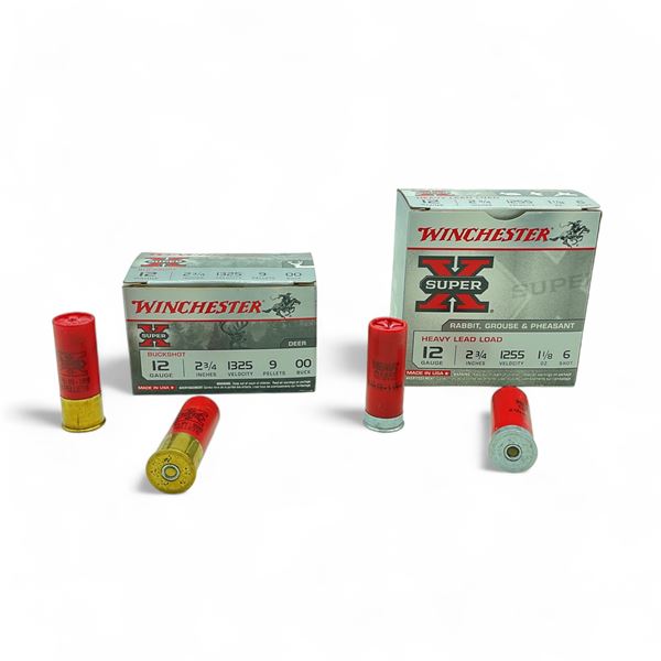 Assorted Winchester 12 Ga 2 3/4", Approx 23 Rounds