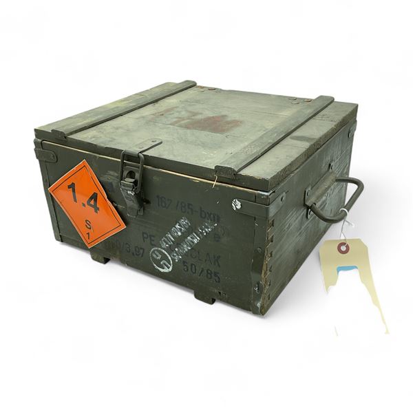 Wood Ammo Crate, ODG
