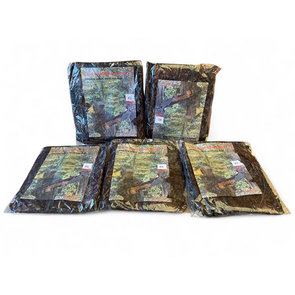 Tree Leaf Camo Suit Size XL X 5 Includes Jacket, Pants and Mask