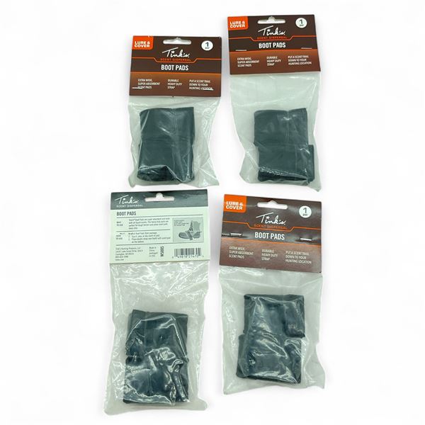 Tink's Scent Dispersal Boot Pads, 1 Pair Set X 4 Qty, New