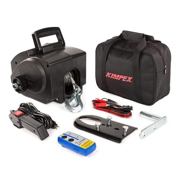 Kimpex 2500 lb Portable Electric Winch, New