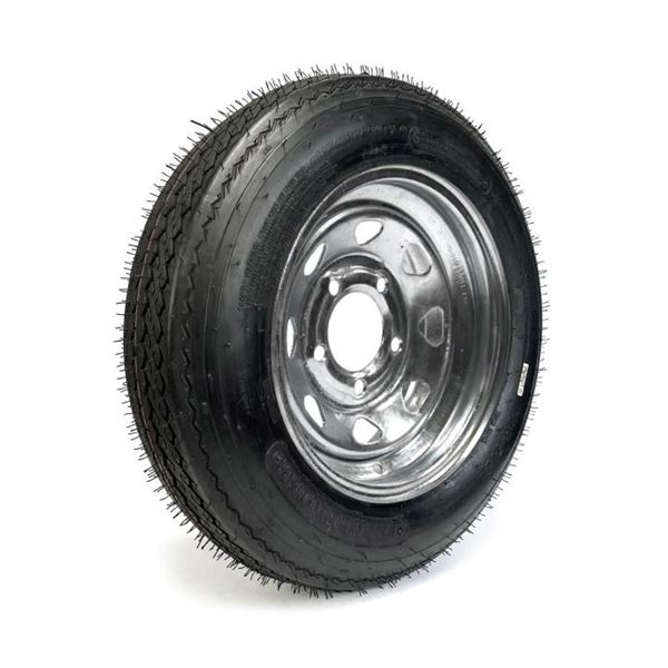 Roadguider Tire on Rim, 4.80-12, 12" Rim, 6 Ply New