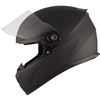 Image 2 : CKX RR619 Full-Face Summer Helmet, Solid Black, Size: L, New
