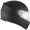 Image 4 : CKX RR619 Full-Face Summer Helmet, Solid Black, Size: L, New