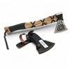 Image 1 : Viking Axe with Leather Blade Sheath, 4.25" Blade, 17.5" Total Length