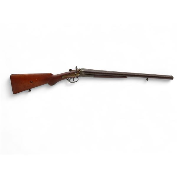 Belgian Side By Side Shotgun 16Ga 20" Barrels Wood Stock