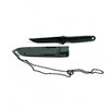 Image 2 : Fixed 5" Blade Knife with Sheath and Fixed 4" Blade Knife with Sheath on Chain, New