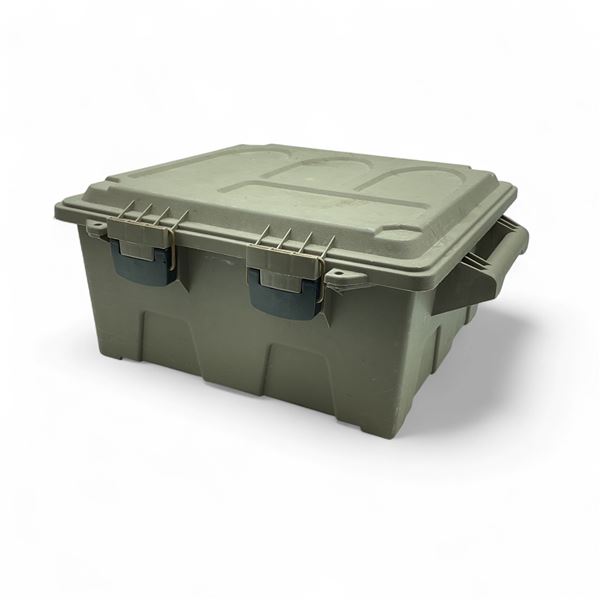 MTM Plastic Lockable Ammo Crate, 16.5" x 16" x 8.5"