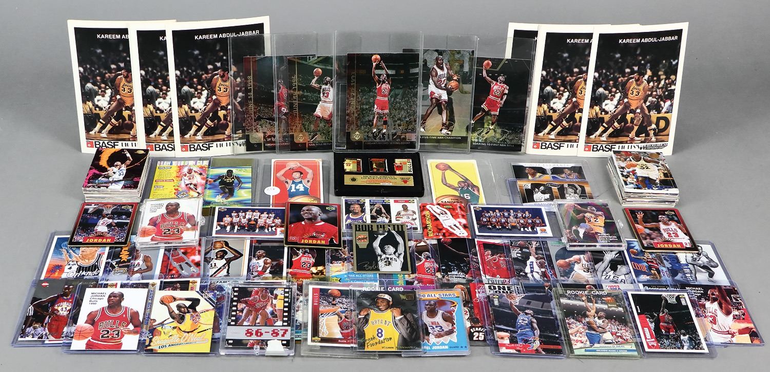 Player Cards Collection Collection of Basketball Cards Including Players Such as Kobe Bryant ...