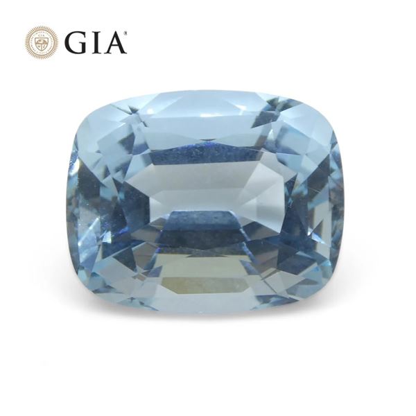 Majestic 11.79 Ct GIA Certified Natural Aquamarine