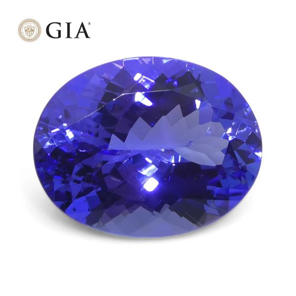 Pretty 4.29 Ct GIA Certified Natural Tanzanite