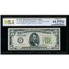 Image 1 : 1934 $5 Atlanta FRN PCGS 64PPQ
