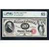 Image 1 : 1880 $20 Legal Tender Note PMG 65EPQ