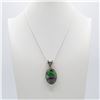 Image 2 : Ladies Natural 39.5 Ct Ruby Zoisite Pendant