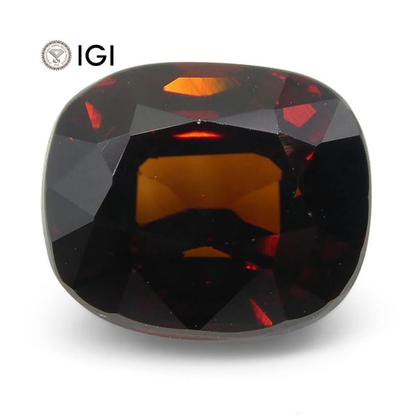 Unique 3.52 Ct IGI Certified Natural Zircon