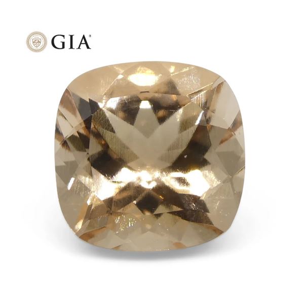 Large 6.8 Ct GIA Certified Natural Morganite