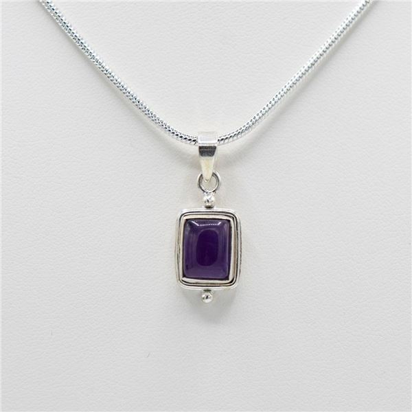 Beautiful Natural 2.5 Ct Amethyst Pendant