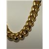 Image 3 : Huge 285.5 Gram 14 Kt Gold Plated Curb Link Necklace