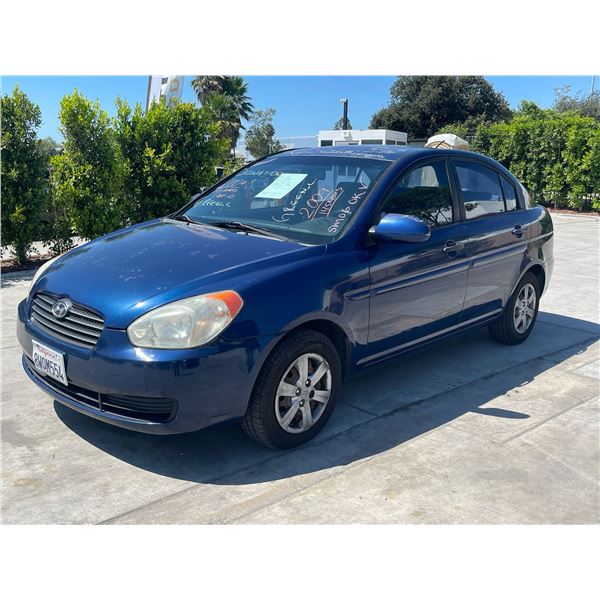 HYUN ACCENT 2009 APP-DUP-T DON SMOG