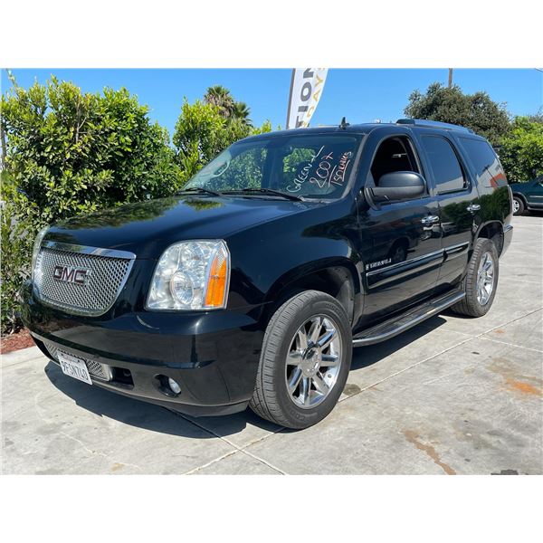 GMC YUKON 2007 T-REPO 2 DAYS