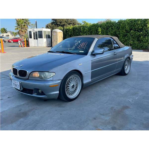 BMW 325CI 2006 SALV T/DONATION