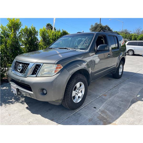 NISS PATHFINDER 2009 T-DONATION