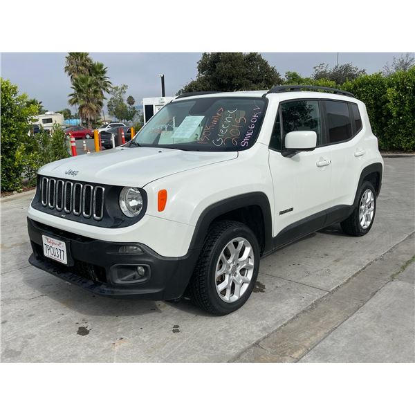 JEEP  RENEGADE 2015 T-REPO-SMOG-2 DAYS