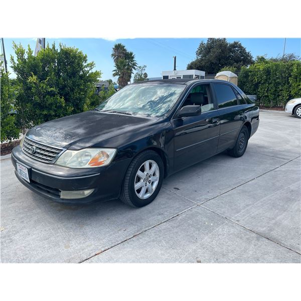 TOYT AVALON 2003 T-DONATION