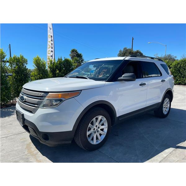 FORD  EXPLORER 2013 WAIT/TITLE