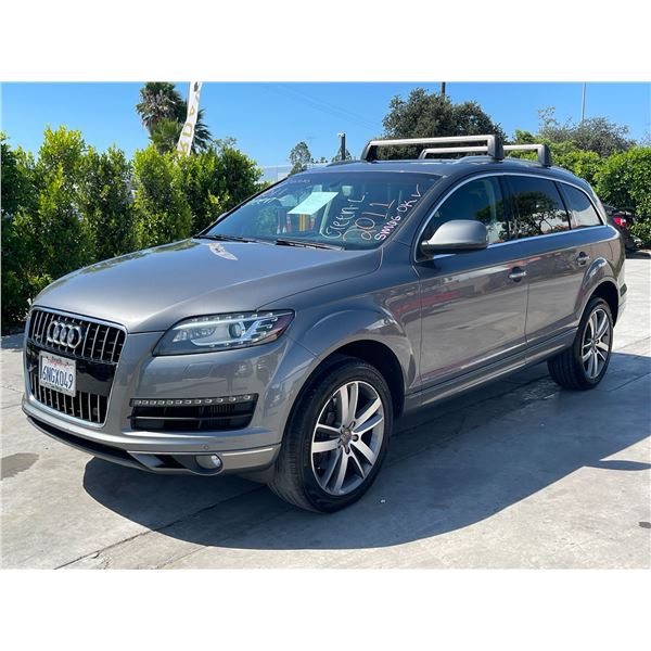AUDI Q7 2011 APPT/DUP-T SMOG