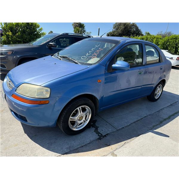 CHEV AVEO 2004 T-DONATION