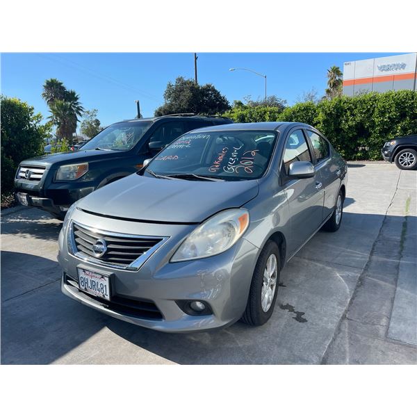 NISS VERSA 2012 T-DONATION