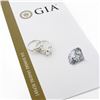 Image 1 : Vintage 14k Gold GIA Round Diamond Baguette 2.94 ctw Engagement Wedding Ring Set