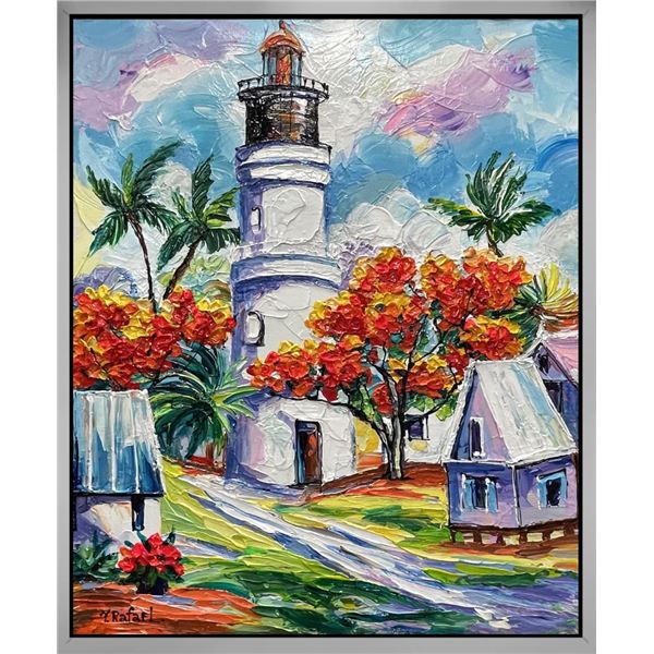 Key West Light House by Yana Rafael