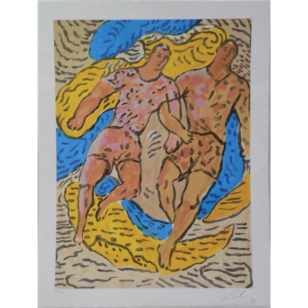 Olympic Athletes by Sandro Chia