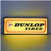 Image 1 : Authentic Dunlop Tires Light-Up Advertising Sign