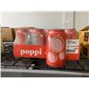 Image 2 : Poppi Classic Cola Soda, 12-Pack, 355ml Each