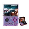 Image 1 : Miyoo Mini Plus 3.5-Inch HD Handheld Game Console with Purple Emulator and Case