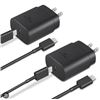 Image 1 : Samsung 25W USB-C Power Adapter With Charging Cables – Set of 2