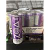 Image 2 : ZOA Energy Frosted Grape Zero Sugar 12-Pack (355 mL Cans)
