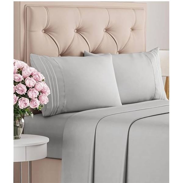 Comfy Bamboo World 9900 Series King 4-Piece Sheet Set