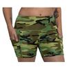 Image 1 : Rothco Women’s Workout Performance Legging Shorts, Woodland Camo, Size M