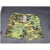 Image 2 : Rothco Women’s Workout Performance Legging Shorts, Woodland Camo, Size M