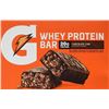 Image 1 : Gatorade Whey Protein Bar, Chocolate Chip, 20g Protein, 12-Pack
